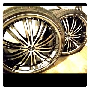 Crave 2 20 inch rims and tires